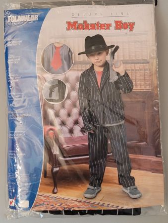 Mobster Boy Kostüm Junge Grösse 3 bis 5 Jahre
