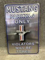 Ford Mustang parking only