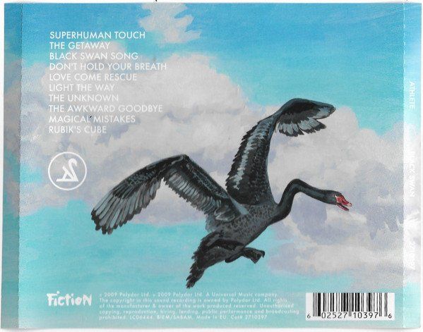 CD: CD Athlete - Black swan (2009) – Usato da Möriken AG venduto da mineralia 1