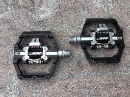 HT Duo D1 Klick-Plattformpedale schwarz