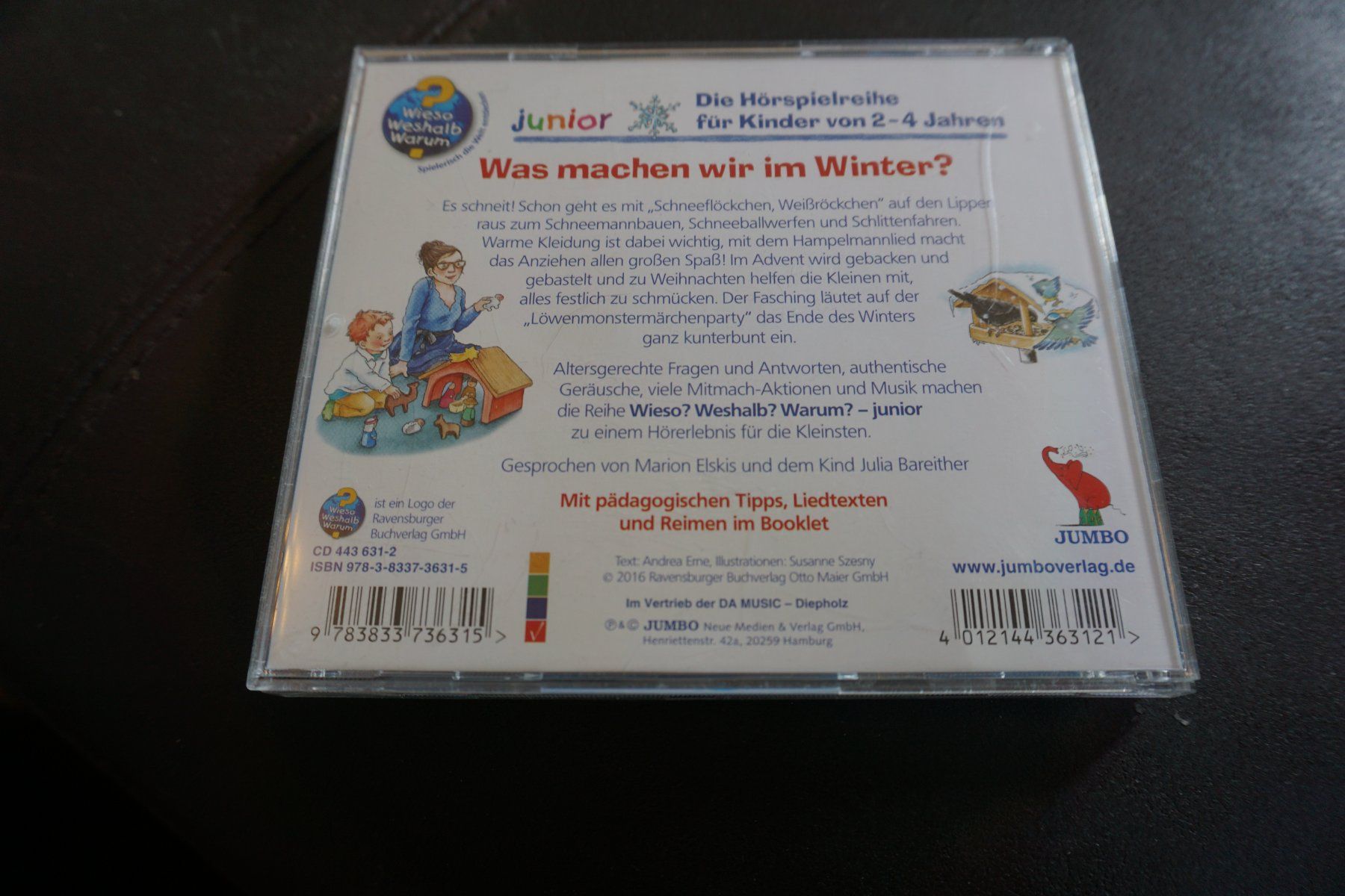 CD: CD "Was machen wir im Winter?" - Kinderhörspiel Junior – Usato da Zürich venduto da einalemjena 2