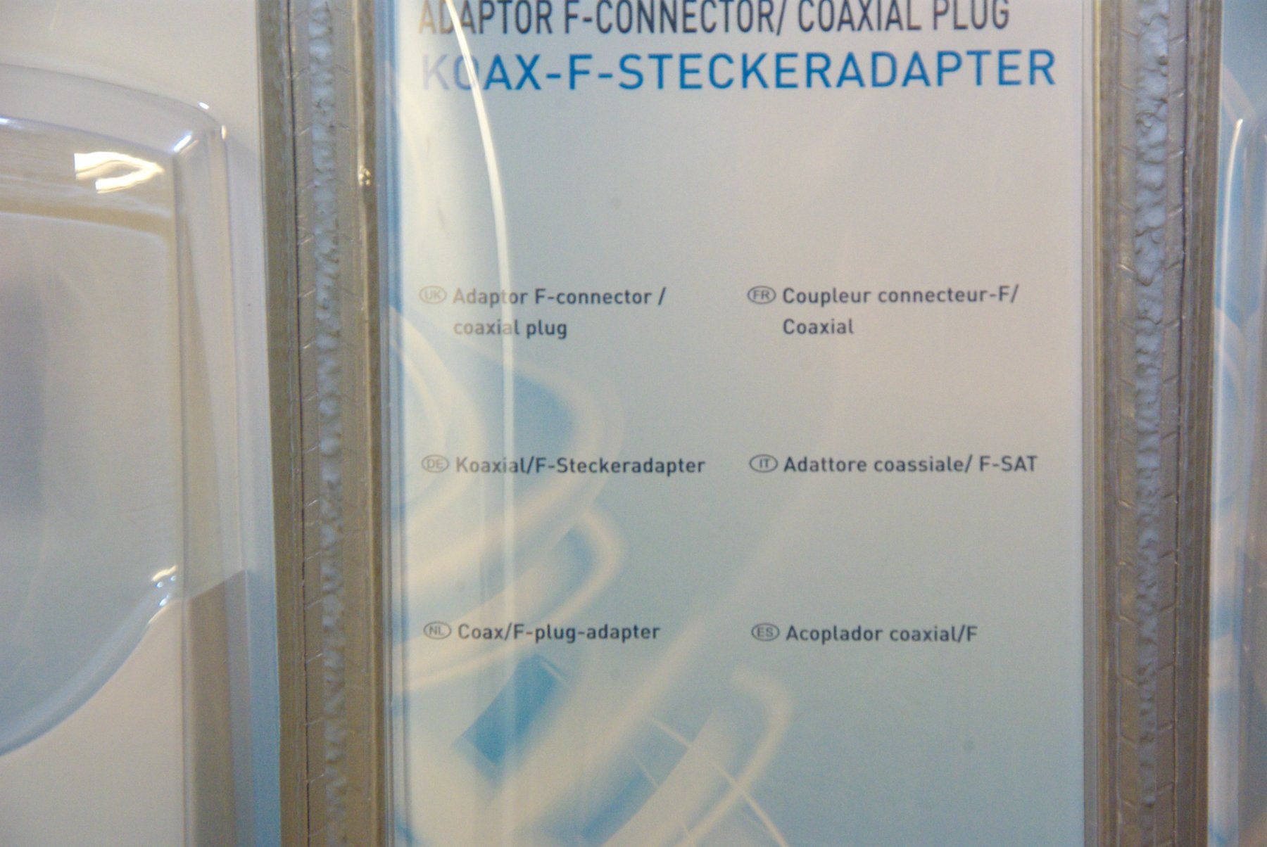 Grundig Laufwerke & Adapter: 3x KOAX-F-Steckeradapter - Grundig – Neu und originalverpackt aus Herisau von Cevianer1844 3