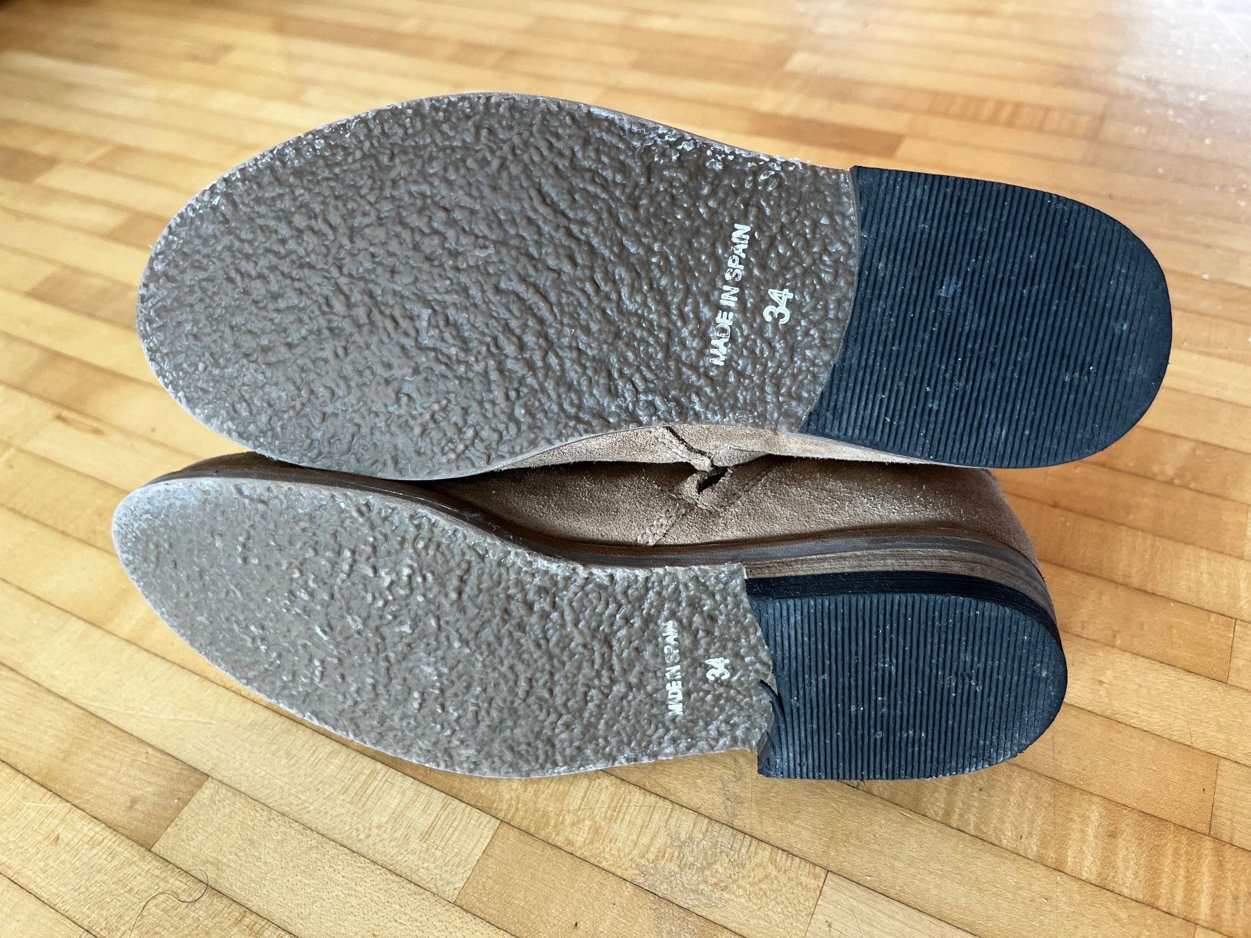 Schuhe für Mädchen: Click Boots Stiefeletten Wildleder 34 – Gebraucht aus Horgen von Hoppelhase11 2