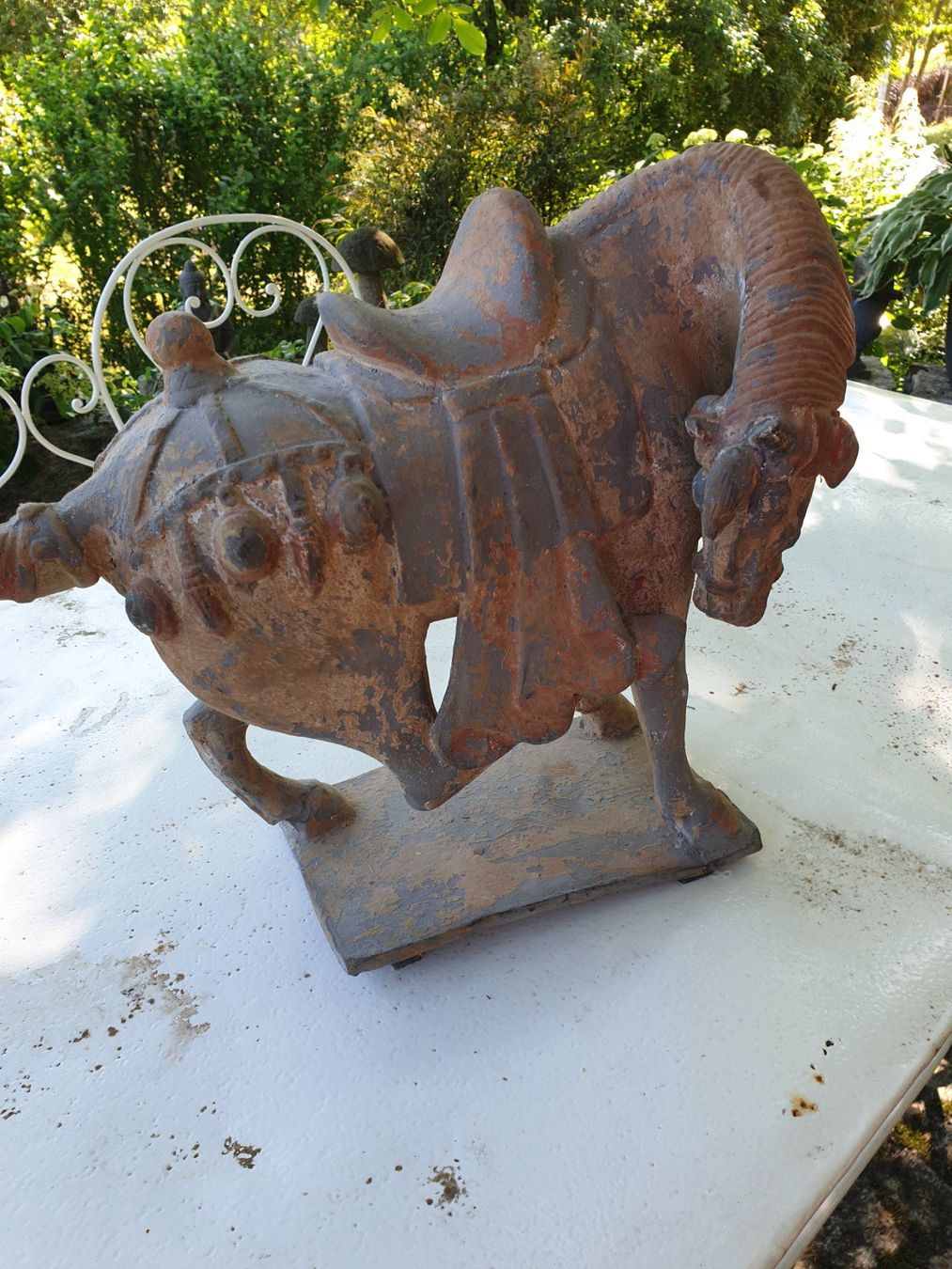 Skulpturen & Statuen: Tang China Pferd aus Terracotta – Gebraucht aus Bottmingen von sandy_2 2