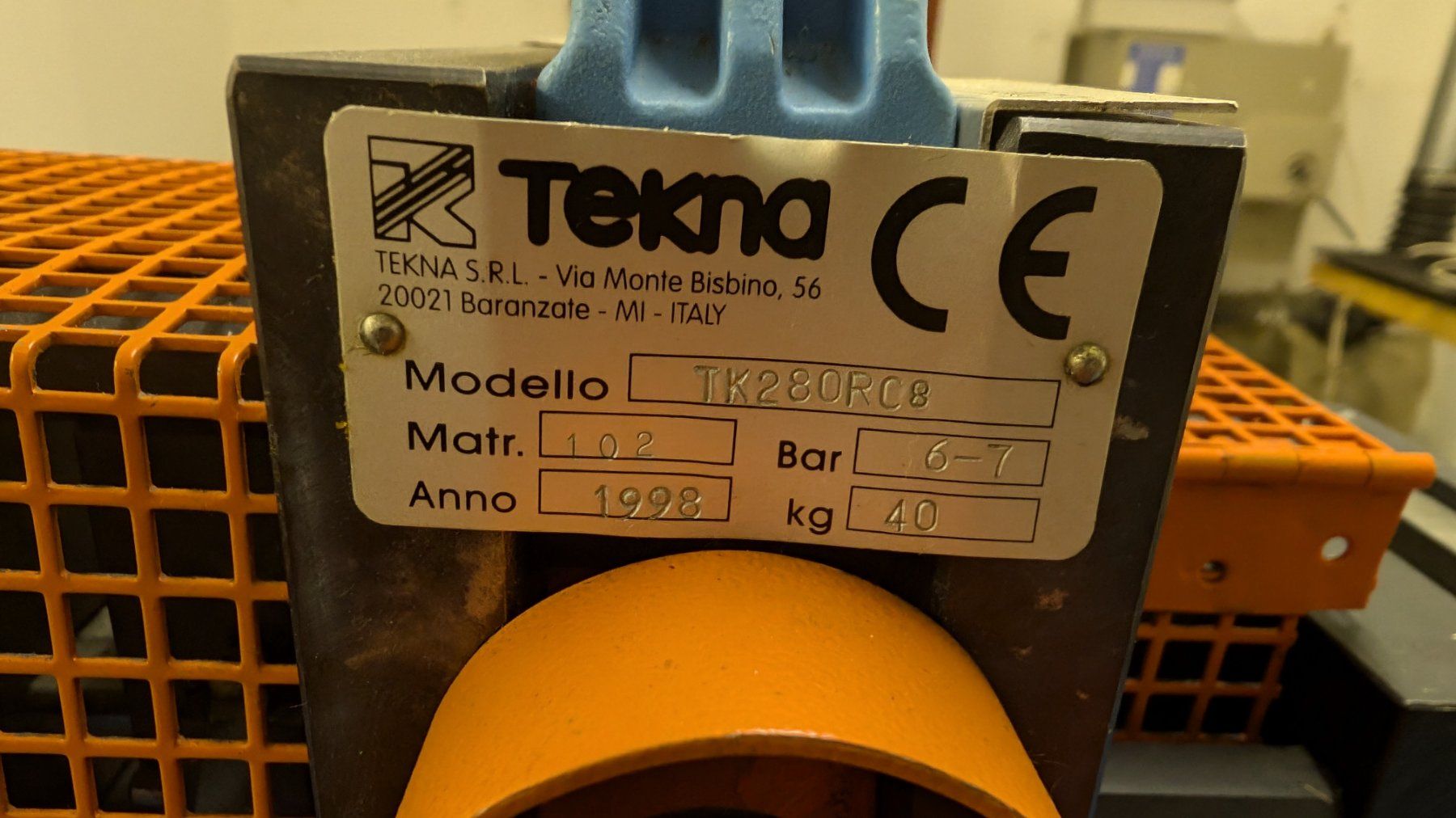 Toutes les machines: Poinçonneuse multifonctions Tekna TK280RC8 – D'occasion à Noës par Rkpel 4