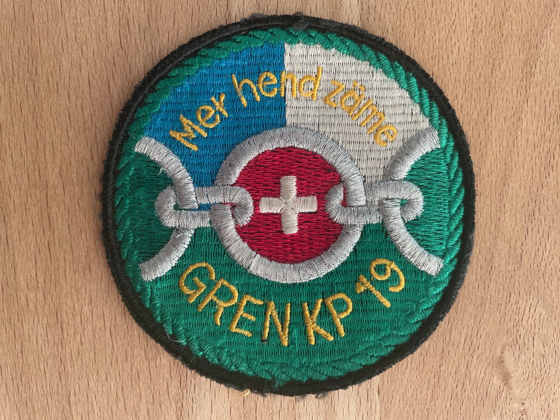 Schweizer Armee Plaketten & Abzeichen: Badge A95 – Gebraucht aus Oberwil b. Büren von Schlmpfinchen