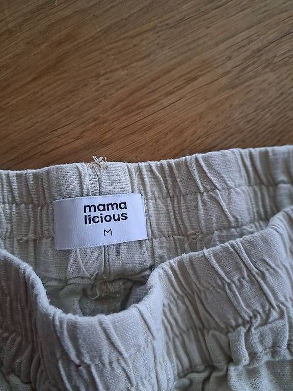 Mamalicious Pantaloni: Umstands-Leinenhosen Grösse M – Usato da Uhwiesen venduto da Marthalen02 3
