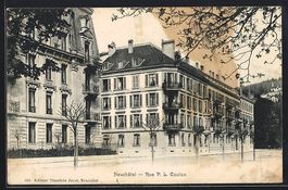 Neuchâtel, Rue P. L. Coulon, Strassenpa
