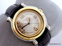 CHOPARD HAPPY SPORT 18K/SS DIAMANTEN 8237 DAMENUHR