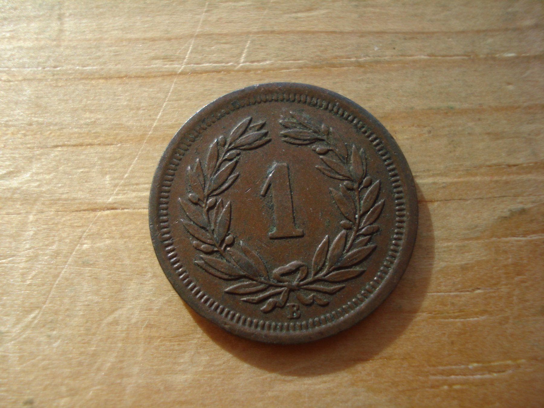 Tutti le monete: (Z2) 1 Rappen 1899 VZ – Usato da Erlach venduto da Net-Coins 1
