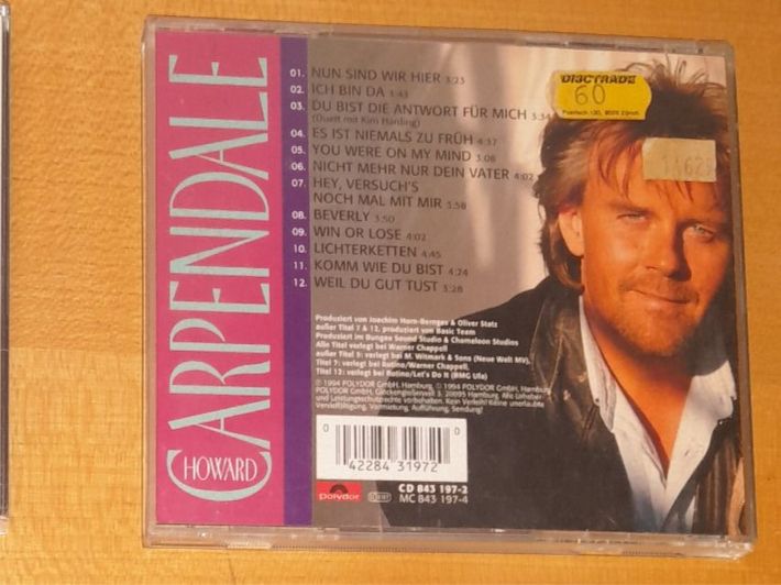 CD: Howard Carpendale - Ich biin da! Kult-CD – Usato da Steffisburg venduto da FutureOne 1