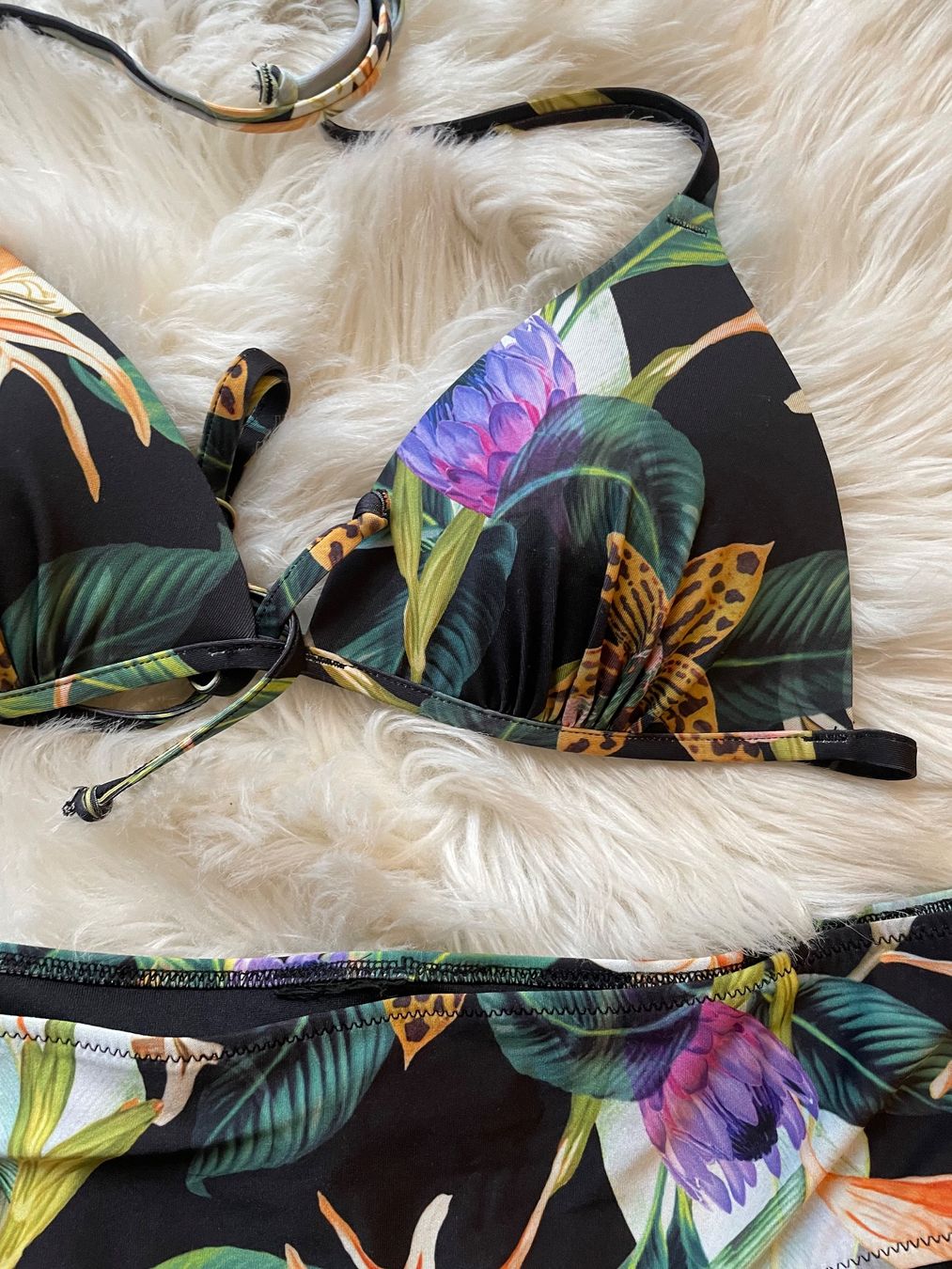 Costumi da bagno & Bikini: Sommerlicher Bikini mit Blumenmuster, Grösse S/M – Nuovo (secondo la descrizione) da Dübendorf venduto da ja-m 4