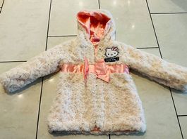 Hello Kitty Winterjacke, Grösse 98-104, neuwertig!