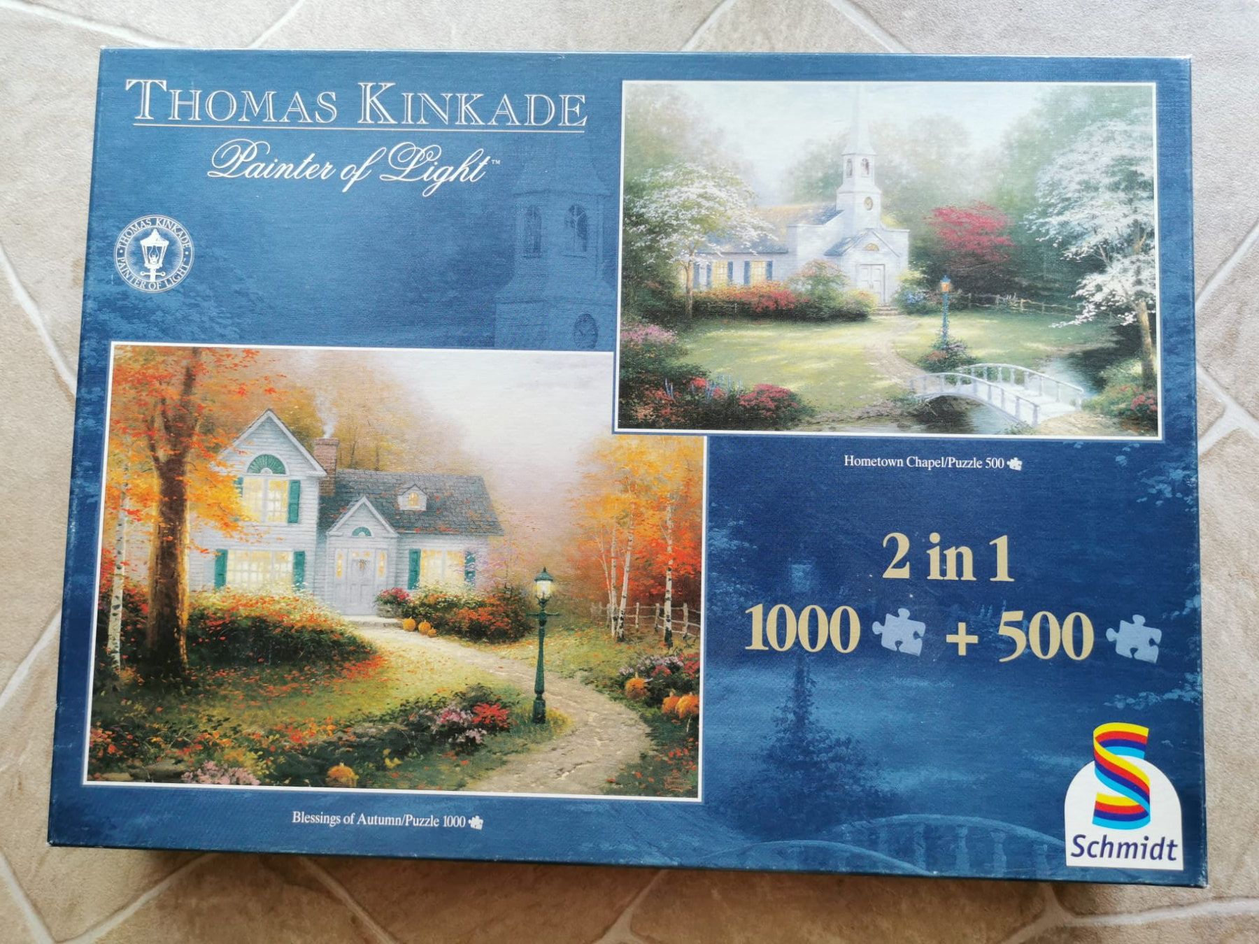 Puzzles: Schmidt Puzzle 1000 und 500 Teile – Gebraucht aus Birsfelden von Dsternschnuppe