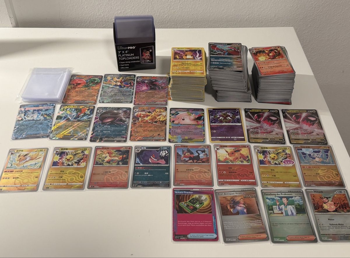 Pokémon Cartes à collectionner: Pokémon Sammlung – D'occasion à Zürich par arvinmarlon11 1