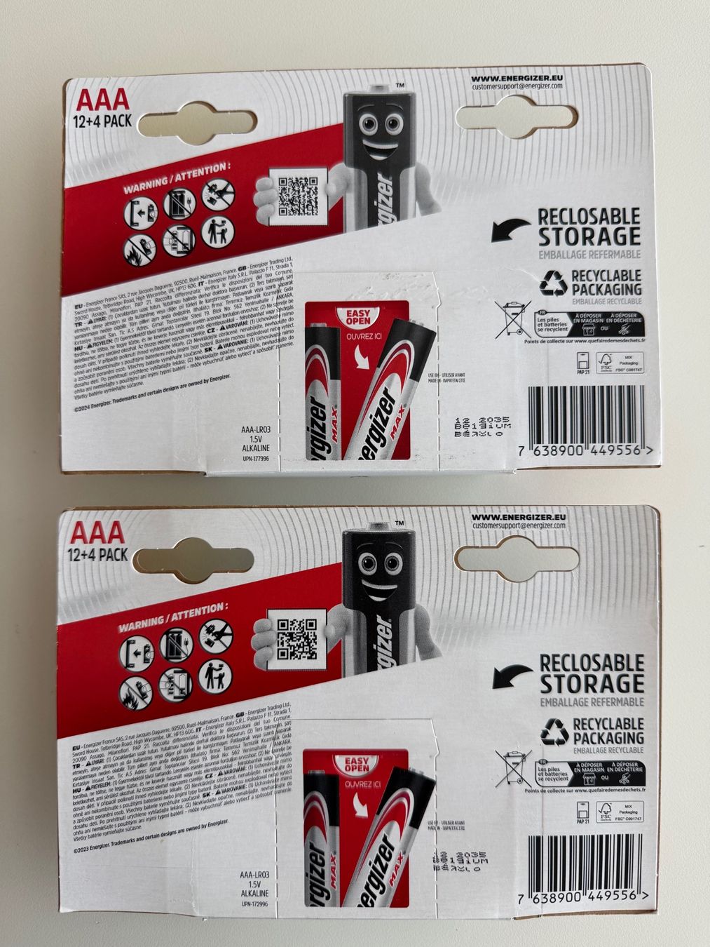 Energizer Akkus & Batterien: Energizer AAA, 32 pcs – Neu und originalverpackt aus St-Gingolph von GoldenKeys 1