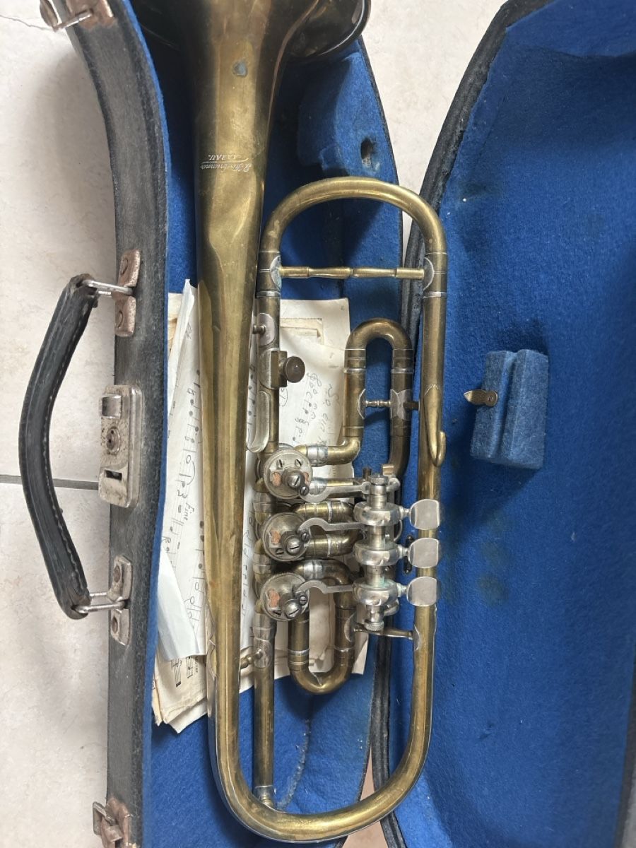 Musikinstrumente: Cornet Marke Hilsbrunner Aarau – Gebraucht aus Herznach von bossard01 2