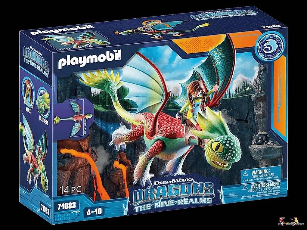 Playmobil Spielzeuge: Playmobil Dragons DreamWorks Dragons 71083 – Neu und originalverpackt aus Birsfelden von der-Wegweiser