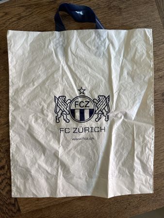 FC Zürich Trag-Tasche weiss mit Logo
