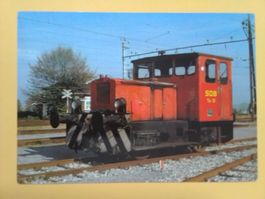 AK Bahn SOB Südostbahn Traktor Lokomotive