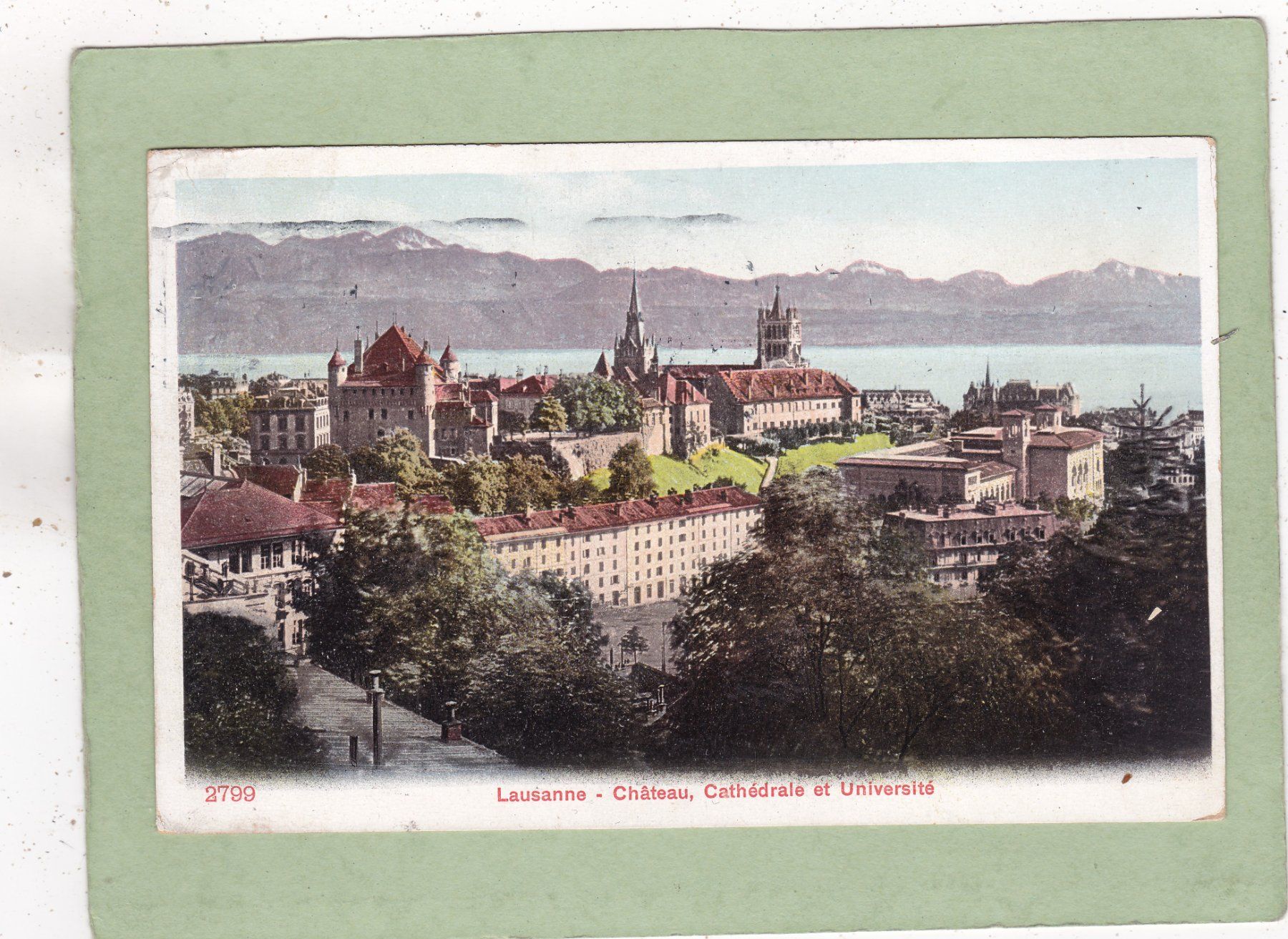Ansichtskarten: Lausanne 1914 – Gebraucht aus Herisau von Lisegrat2008