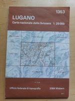 Landeskarte der Schweiz - LUGANO