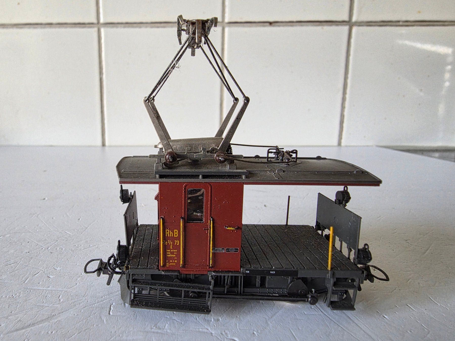 Bemo Modellini di ferrovie: E-Lok RhB Te 2/2, Lok-Nr. 73 – Usato da Seuzach venduto da Loeckeli01 3