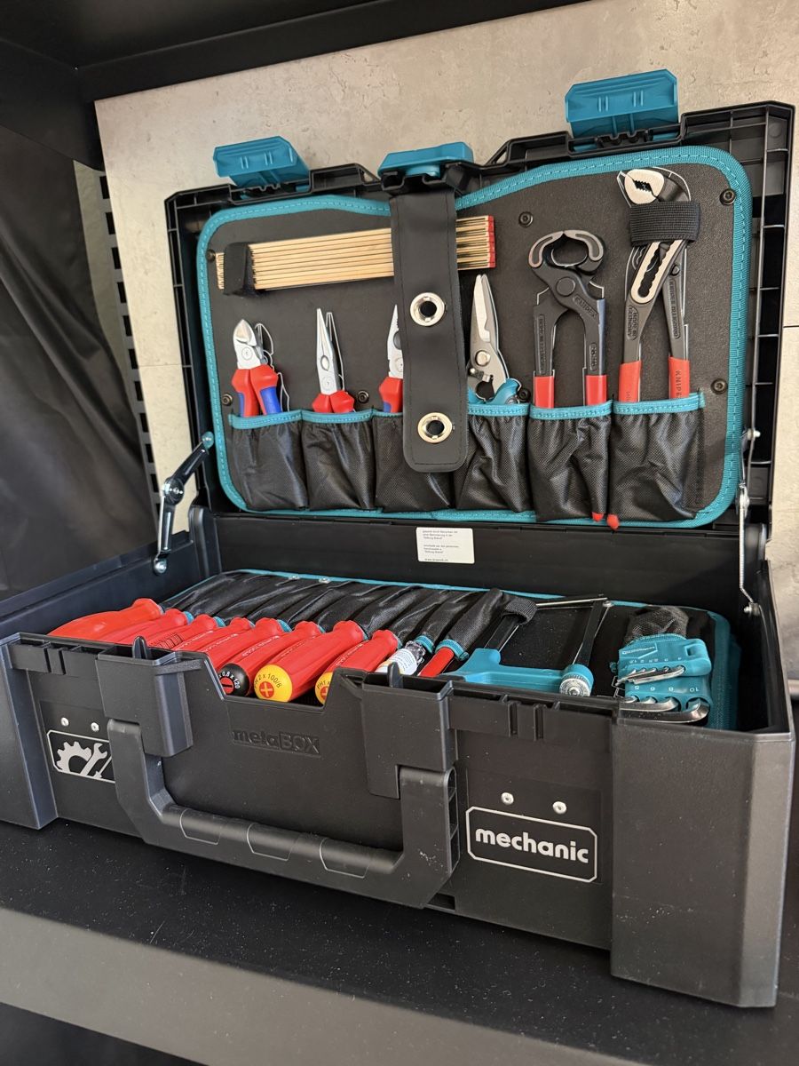 Technocraft Tutti gli attrezzi: Technocraft Metabox Coffre à outils Mechanic Premium 116 pcs – Nuovo e nell'imballaggio originale da Lausanne venduto da OFFICINA.shop