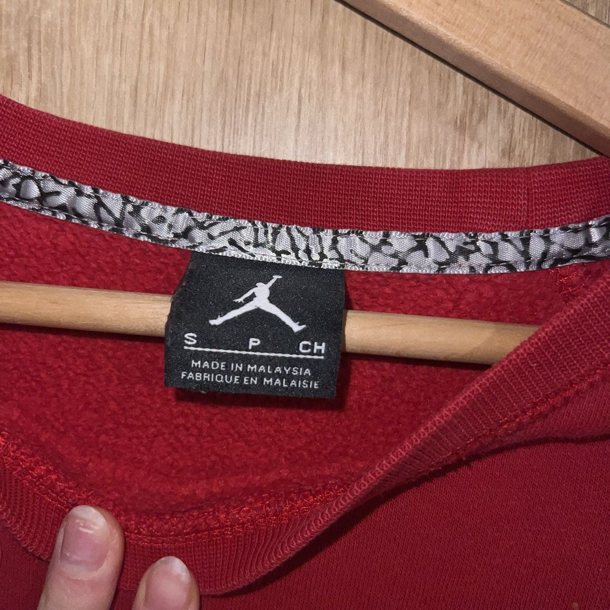 Jordan Maglioni & Felpe: Air Jordan 1 Sweatshirt rot – Usato da Chur venduto da noe_mh8b 2
