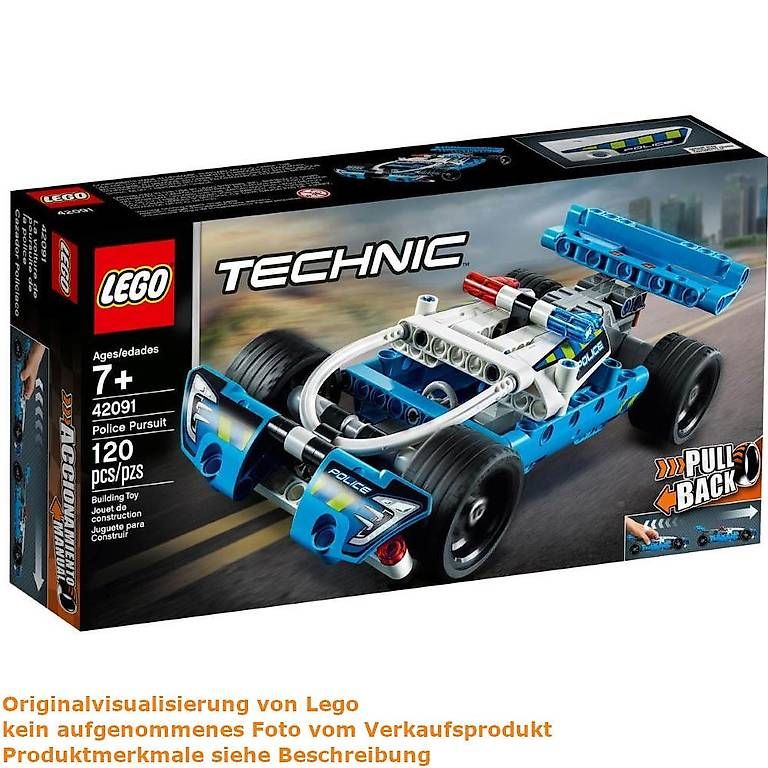 Lego Giocattoli: LEGO® Technic Polizei-Verfolgungsjagd – Usato da Itingen venduto da Schneiders-Brickshop 1