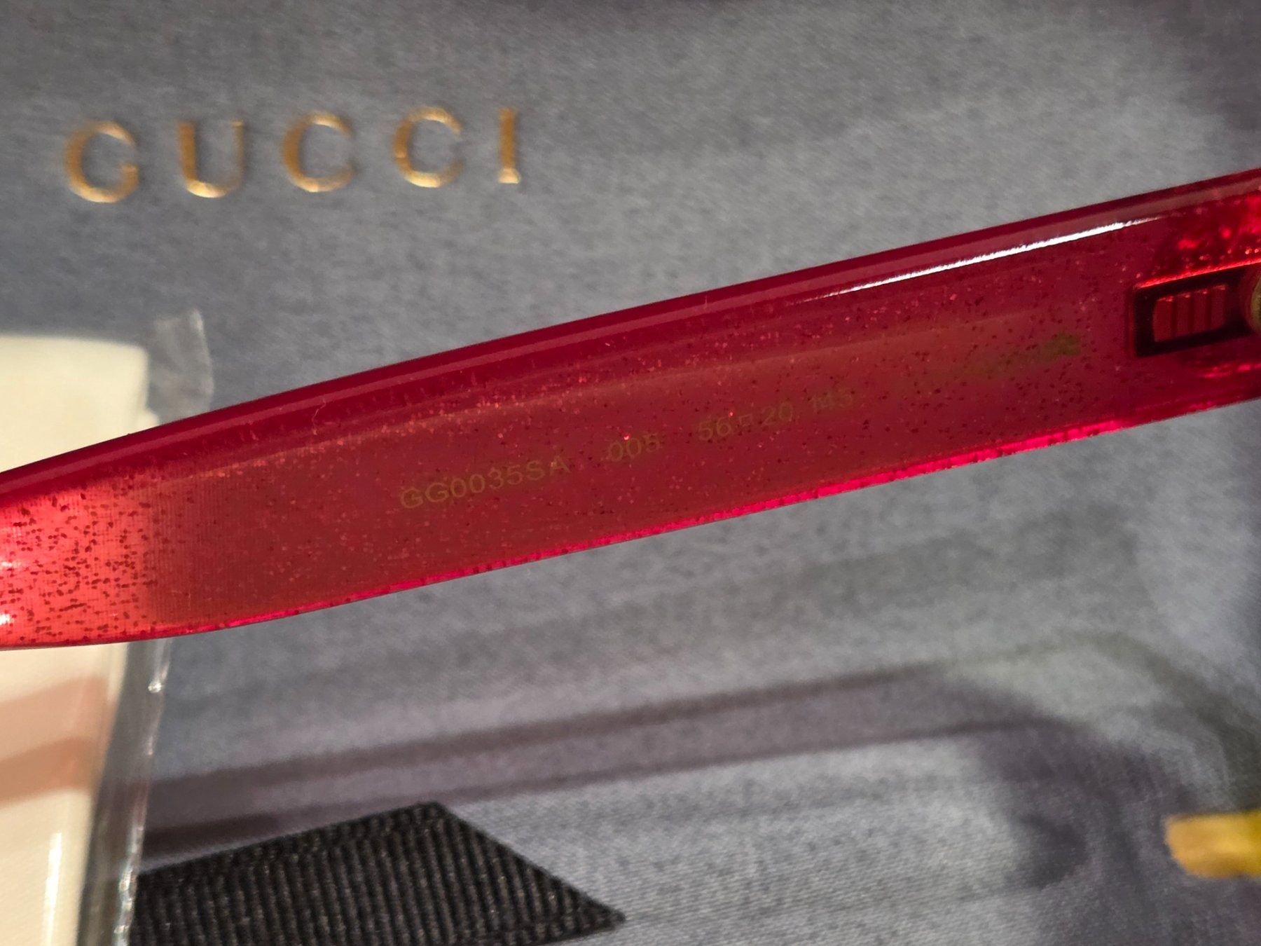 Gucci Occhiali & Lenti: Occhiali Gucci nuovi – Nuovo e nell'imballaggio originale da Coldrerio venduto da amasius_cisco 3