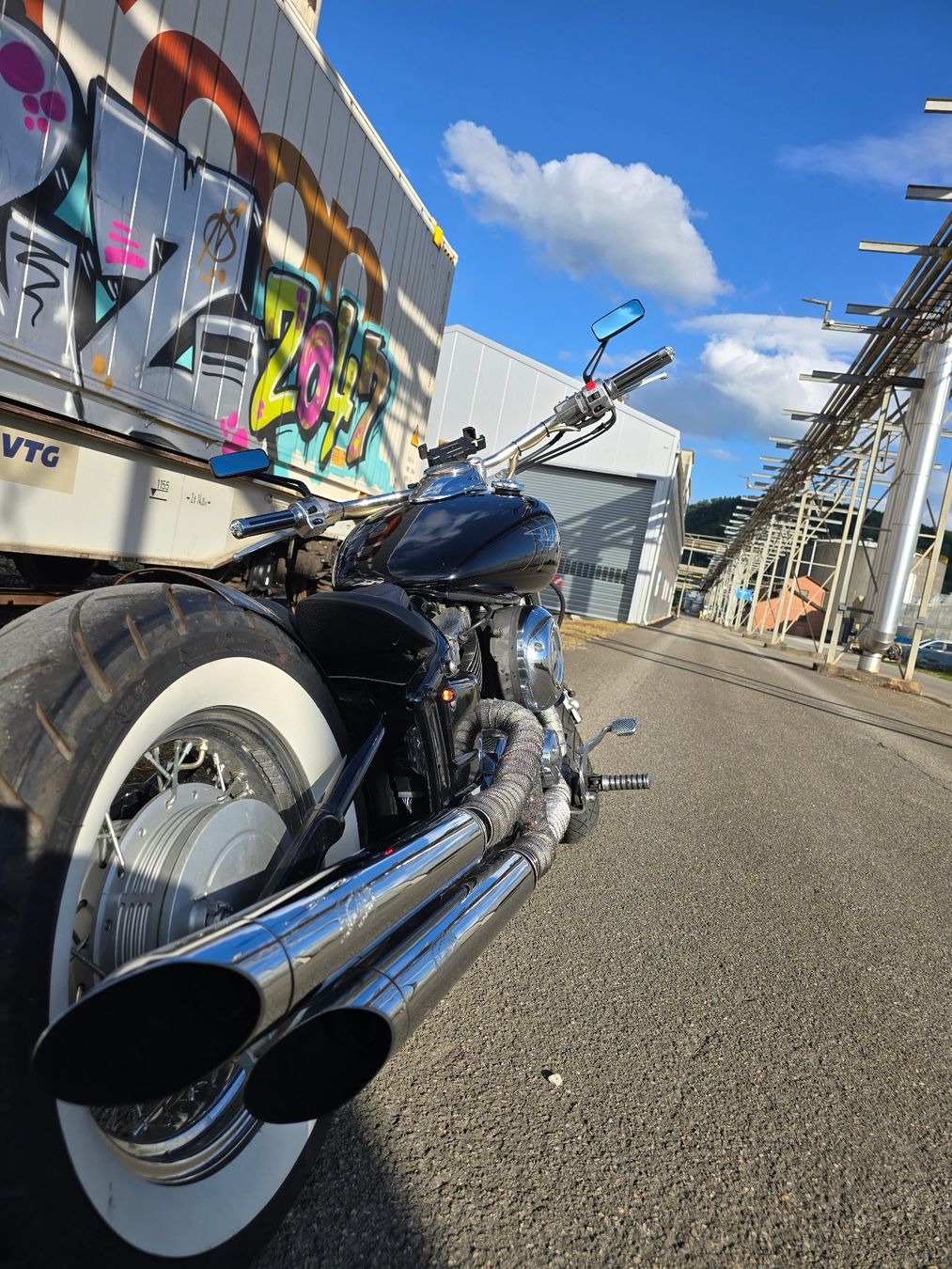 Yamaha Chopper: Yamaha Drag Star Bobber Umbau, – Usato da Freienwil venduto da mar_xfq8
