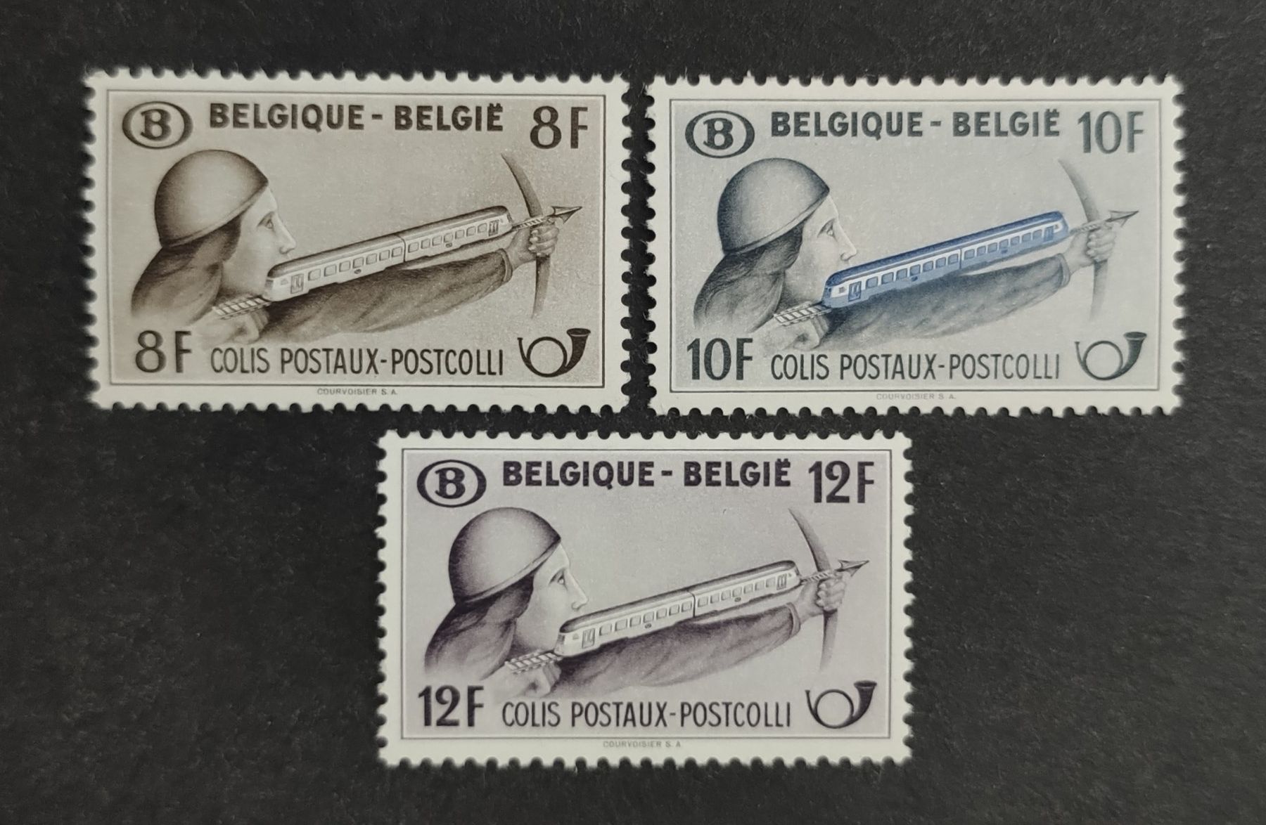 Tutti i francobolli: Belgien 1947, Satz ungestempelt – Usato da Wil SG venduto da Zazal
