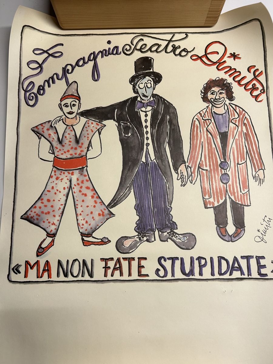 Foto & Immagini: Poster Compagnia Teatro Dimitri – Usato da Laupen BE venduto da Speedee