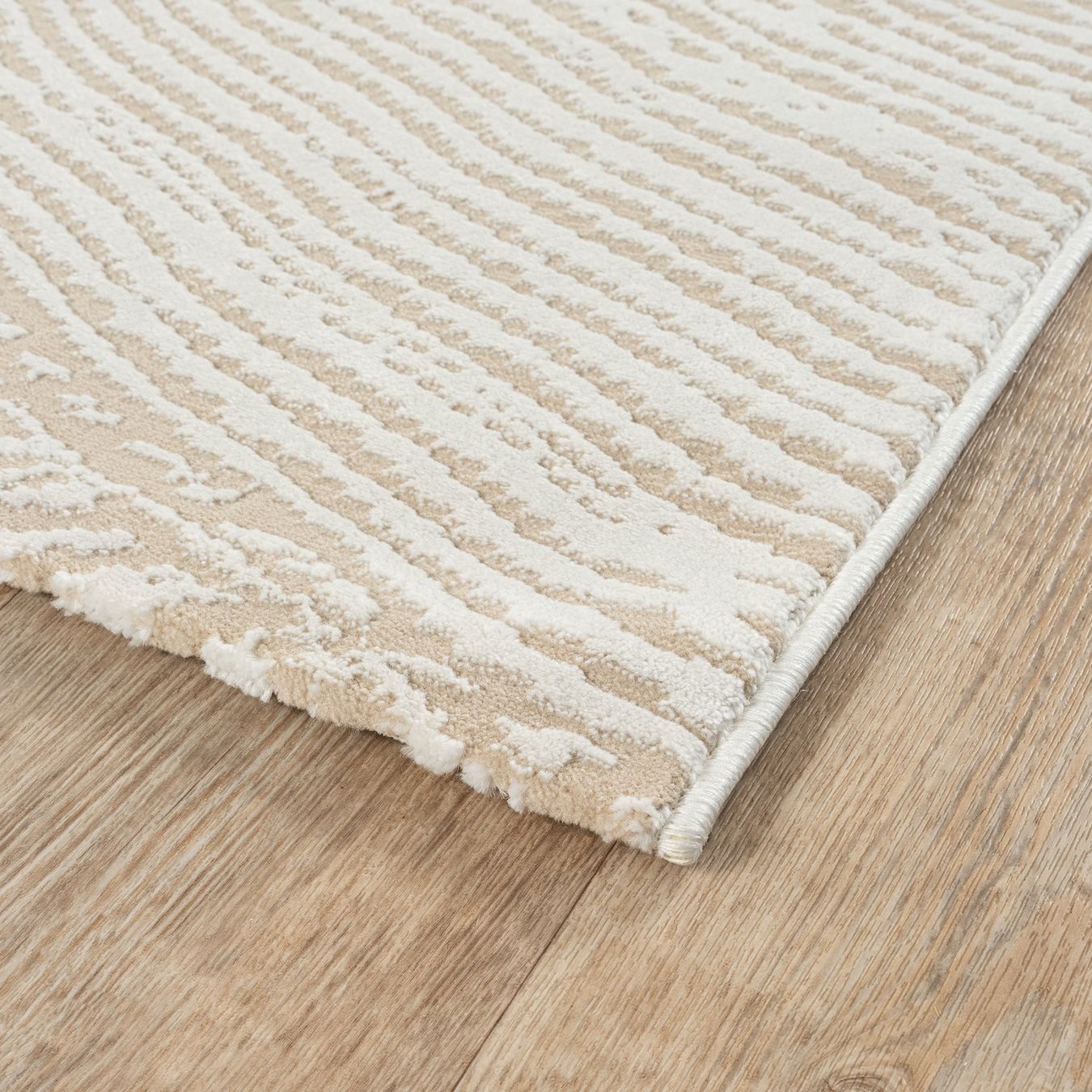 Tappeti: Moderner Teppich, abstraktes Muster, beige, 160x220cm – Nuovo e nell'imballaggio originale da Reinach AG venduto da carpethouse 6