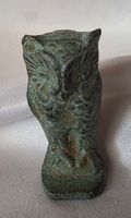 Eulefigur Patina Bronze Replikat Antiquität siehe Foto 