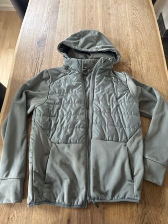Übergangsjacke mit abnehmbarer Kapuze 