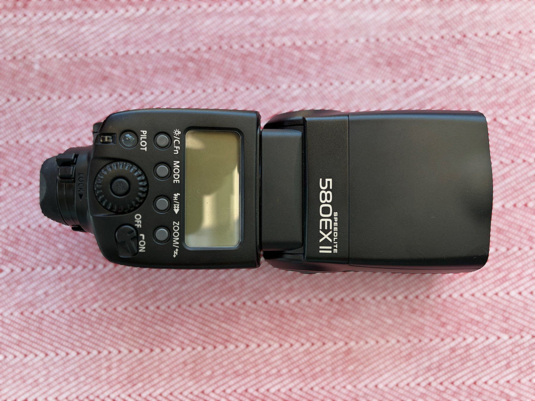 Canon Flash: Canon Speedlite 580EX II Blitzgerät mit Schutztasche – Usato da Wädenswil venduto da BEF55 3