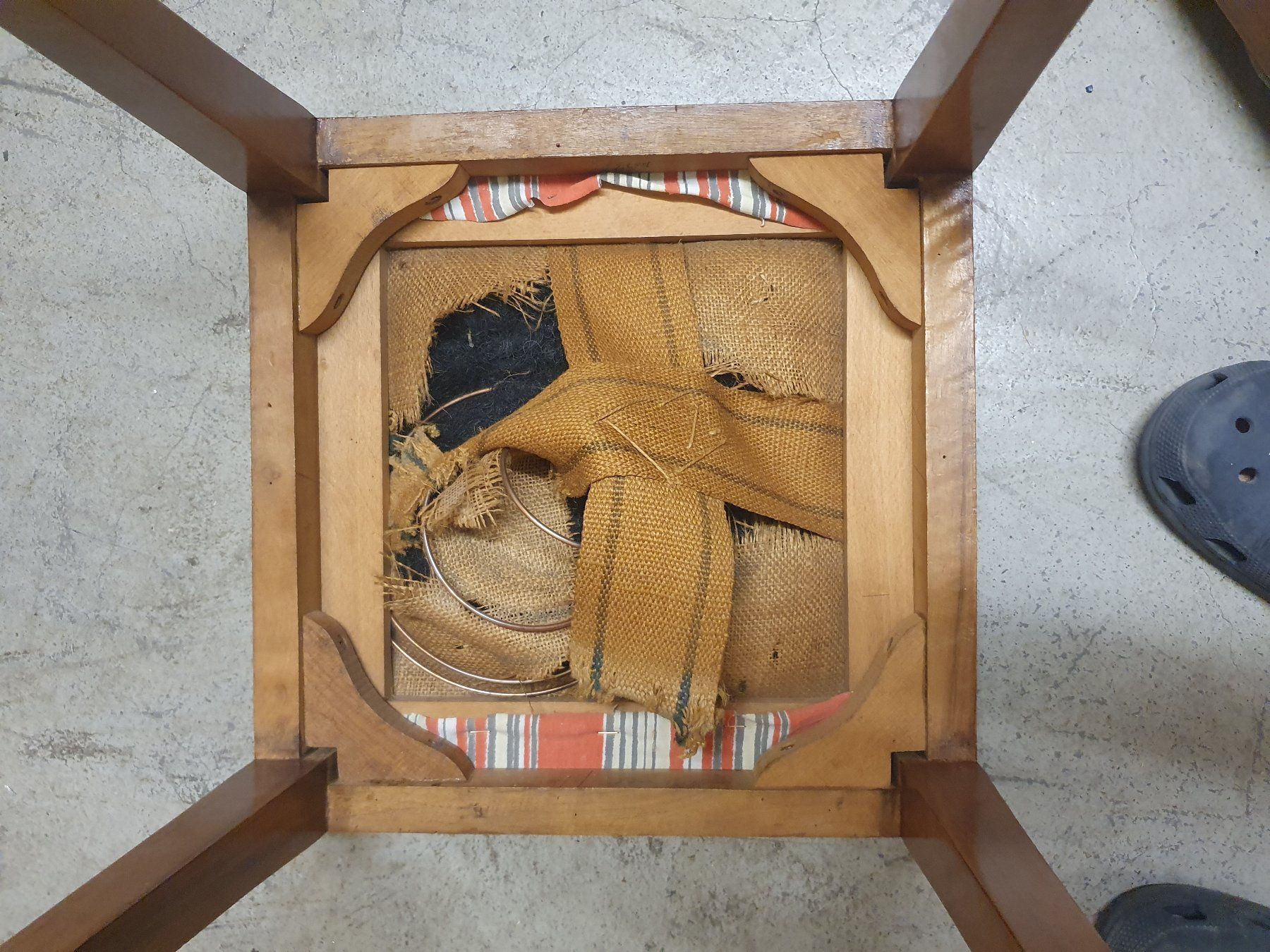 Sgabelli: 2 Stk Louis Phillippe Hocker 39 x 39 x 47 – Usato da Zürich venduto da loosebone 6