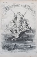 Antiker Almanach von 1877 Allgemeine Illustrierte Zeitung