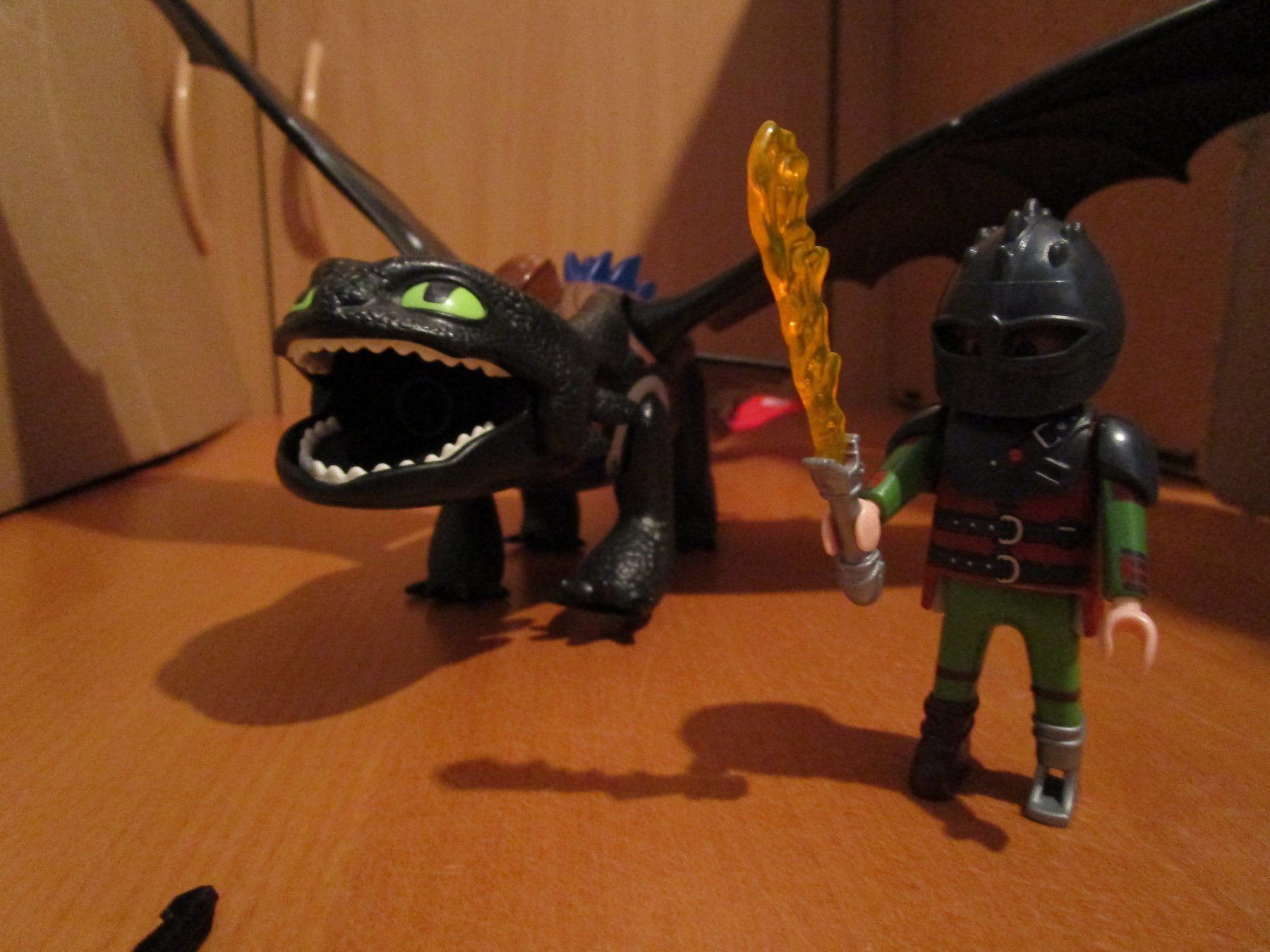 Playmobil Giocattoli: Playmobil:  Drache Ohnezahn mit Hicks – Usato da Wetzikon ZH venduto da Storchadebar 2
