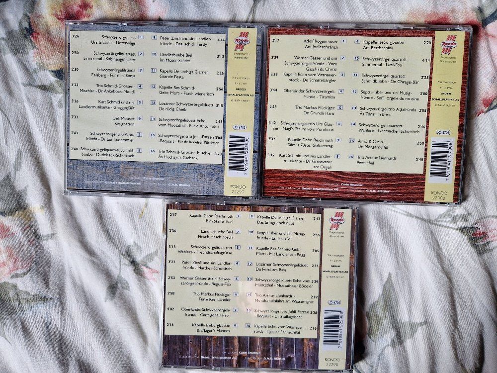 CD: Schwyzerörgeli Chilbi: 3 CD Box, Vergriffen! – Usato da Brittnau venduto da Zibu 4