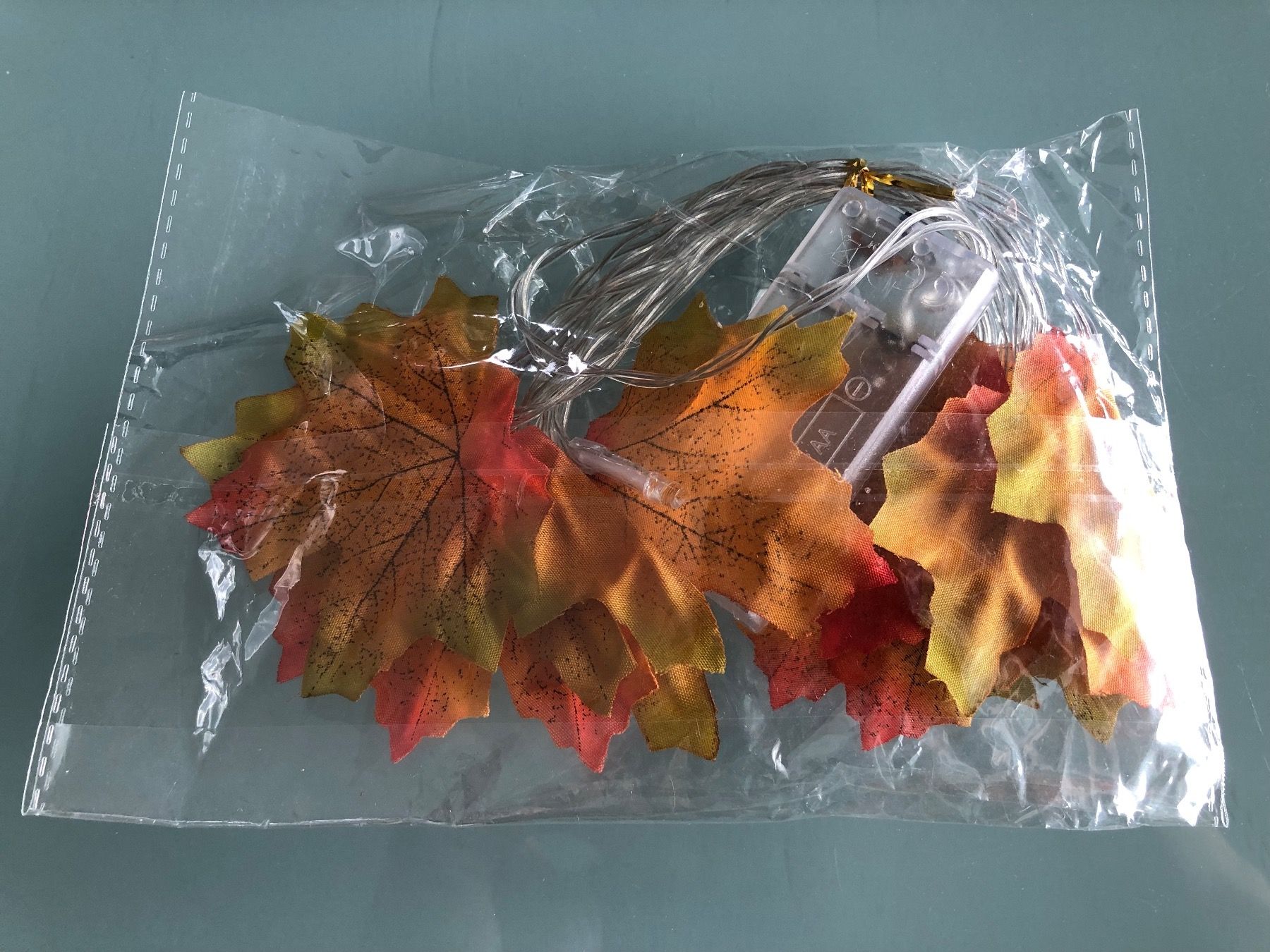 Ghirlande e barre luminose: Lichterkette Herbstblätter – Nuovo e nell'imballaggio originale da Thun venduto da tulu_1995
