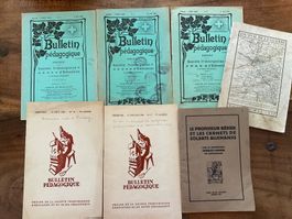 Bulletin pédagogique Fribourg, Rare Collection