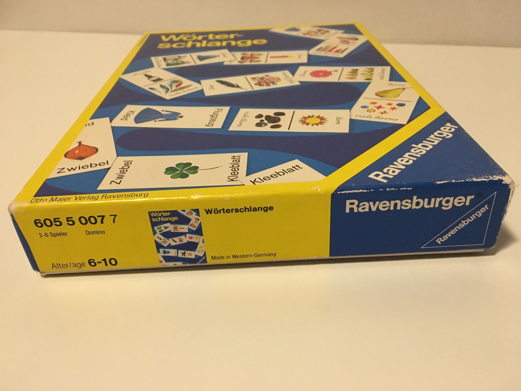 Ravensburger Giochi: Wörterschlange - Ravensburger - 1973 – Usato da Andwil SG venduto da Rainboli 1