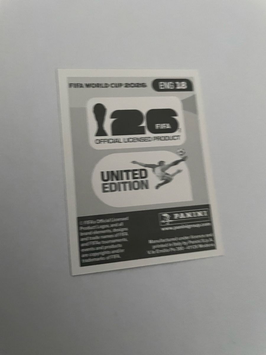 Panini Cartes à collectionner: FIFA WM 2026 Harry Kane ENG 18 – Neuf (Voir description) à Winterthur par Cobraforce 1