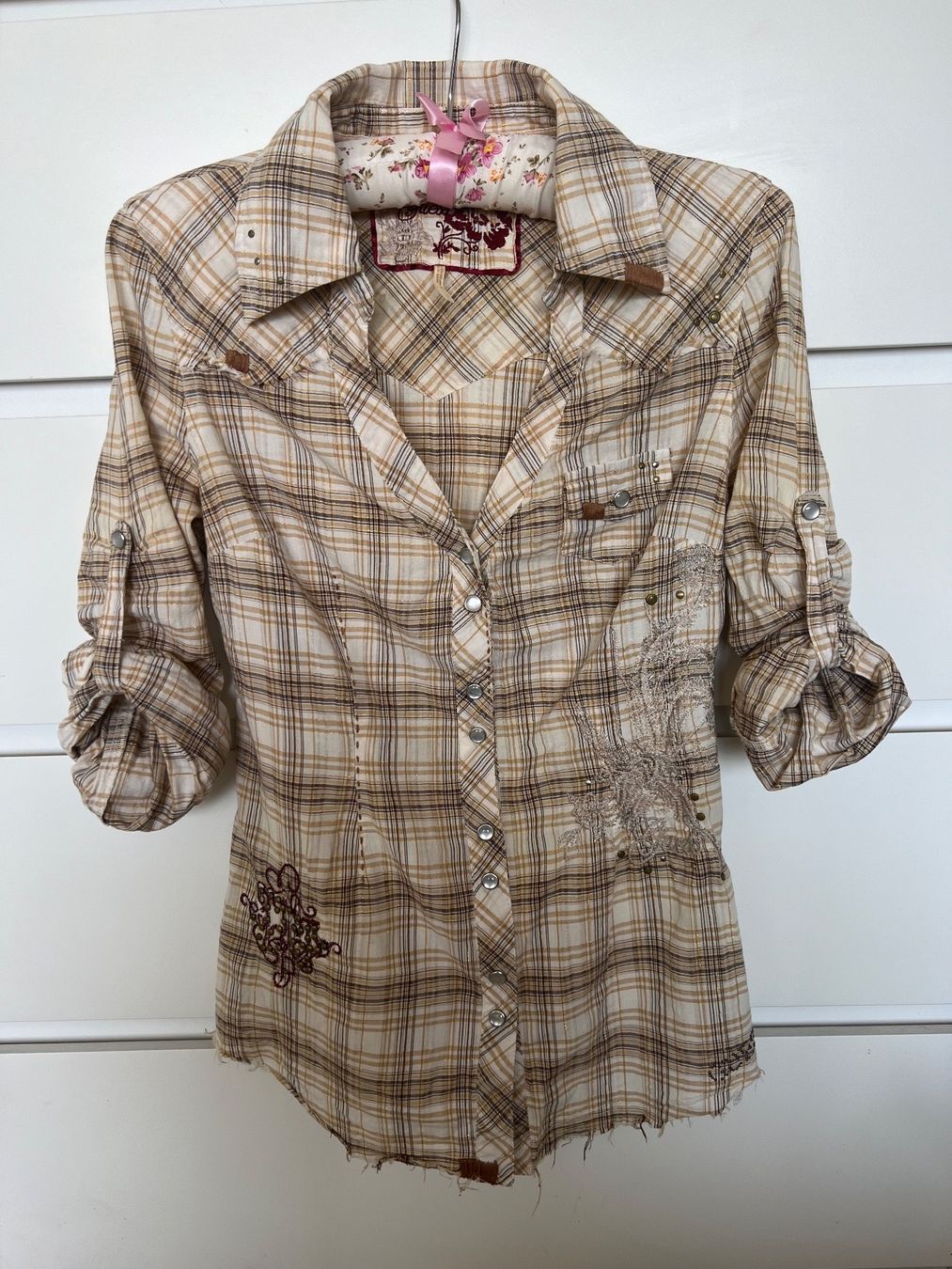 Guess Camicette: Guess Bluse kariert Gr.34 – Nuovo (secondo la descrizione) da Effretikon venduto da Briga.S. 1