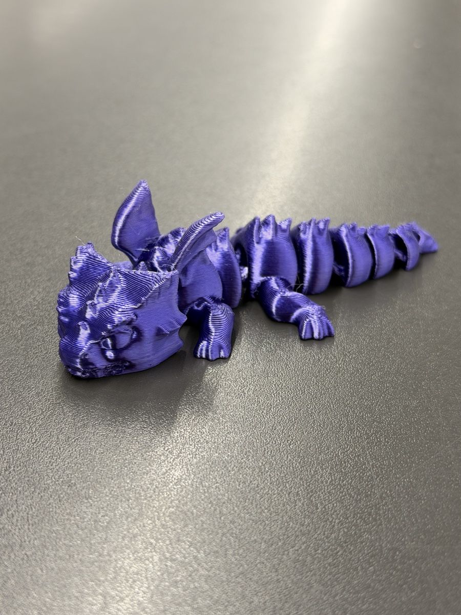 Statuette: 3D Drachen shiny lila – Nuovo (secondo la descrizione) da Amriswil venduto da Trendymarkt