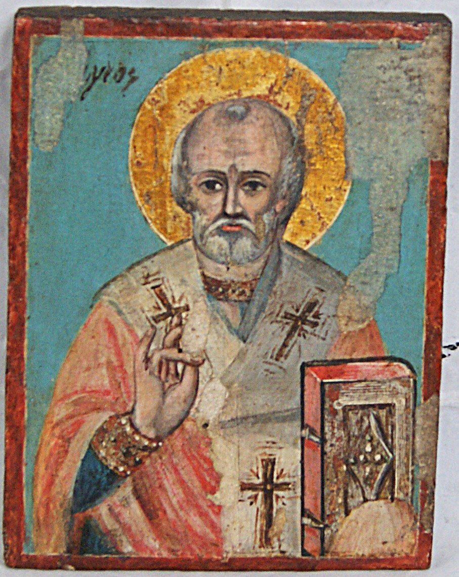 Dipinti: HEILIGER NIKOLAUS VON MYRA – Usato da Stadel venduto da Wald100