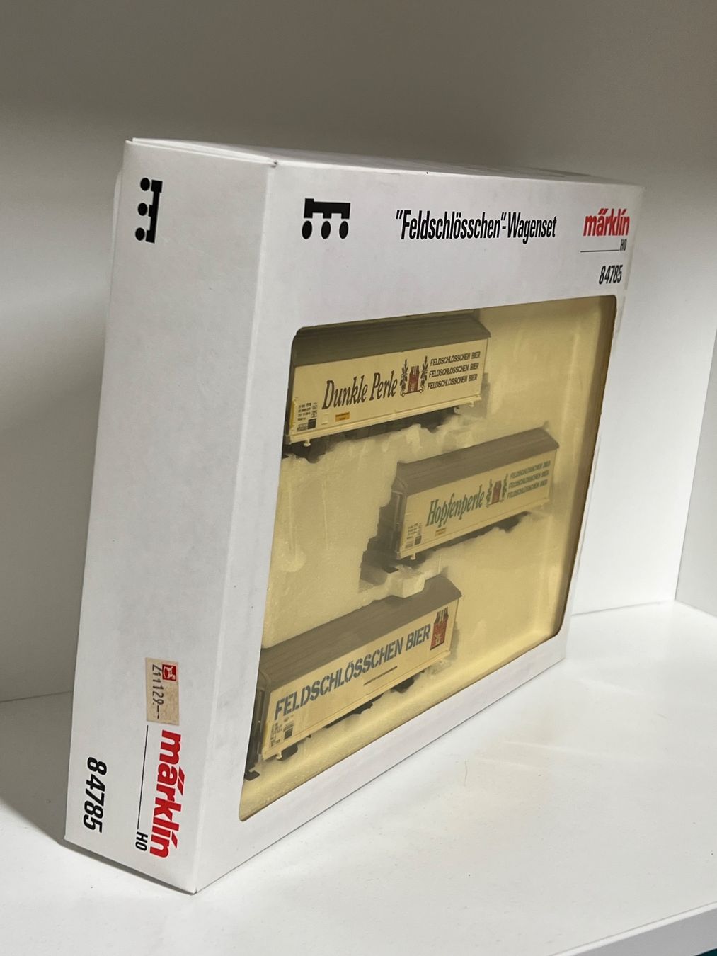 Märklin Modellini di ferrovie: Märklin 84785 Feldschlösschen  H0 AC – Nuovo e nell'imballaggio originale da Geroldswil venduto da TopTrain54 3